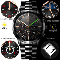 Fashion Sport Quartz Mens Watches - Luxury Business Waterproof Watch Relogio Masculino-Watch-Golonzo