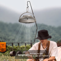 Mini Portable Ceiling Fan with Remote Control-Fans-Golonzo