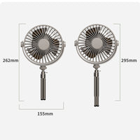 Mini Portable Ceiling Fan with Remote Control-Fans-Golonzo
