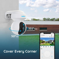 Outdoor 5MP WiFi Camera Human/Car Detection-Surveillance Cameras-Golonzo