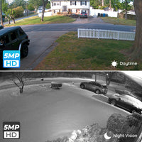 Outdoor 5MP WiFi Camera Human/Car Detection-Surveillance Cameras-Golonzo