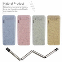 Folding Reusable Drinking Straw-Drinking Straws and Stirrers-Golonzo