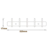 Robe Hooks Luxury Bathroom Wall Carving Antique Robe-Towel Racks and Holder-Golonzo