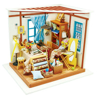 DIY House with Furniture Children Adult Miniature Wooden Doll House-Toys-Golonzo