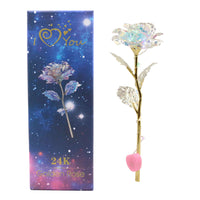 Romantic Colorful LED Fairy Rose Artificial Galaxy Rose Flowers-Artificial flower-Golonzo