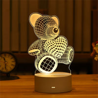 Romantic 3D Lamp-Lamps-Golonzo