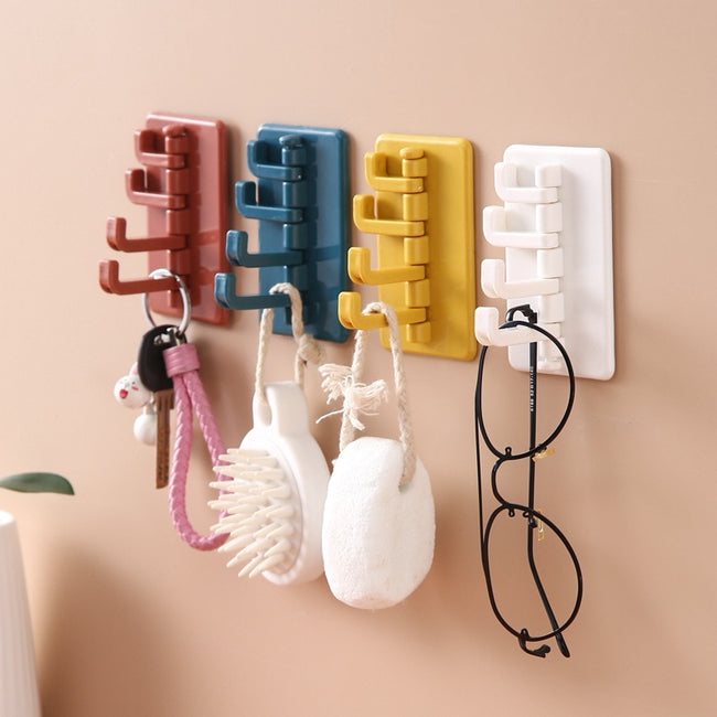 Hook Creative Nordic Adhesive Hook Wall Hole Free-Utility Hooks-Golonzo