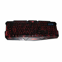 LED Gaming Keyboard with 3 Color Luminous Backlit for Large-Scale Game-Keyboards-Golonzo