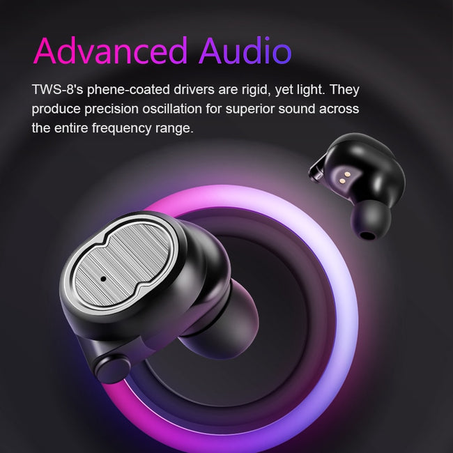 TWS 5.0 Sports Earbuds-Bluetooth Earphones & Headphones-Golonzo