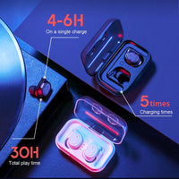 TWS 5.0 Sports Earbuds-Bluetooth Earphones & Headphones-Golonzo