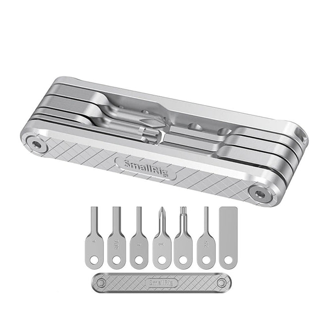 Universal DSLR Camera Rig Folding Tool Set with Screwdrivers and Hex Key Wrenches Tool Set with Seven Functional Tools-Screwdrivers-Golonzo