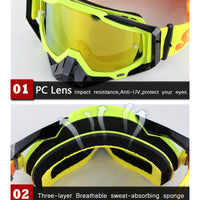 Motocross Goggles UV Resistant-Golonzo