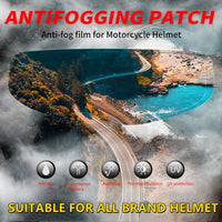 Universal Motorcycle Helmet Anti Fog Visor Film-Motorcycle Helmet Parts & Accessories-Golonzo