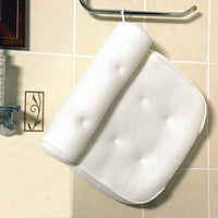 SPA Bath Pillow with Suction Cups Neck and Back Support-Bath Pillow-Golonzo