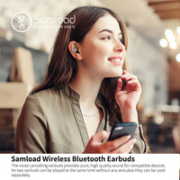 Fashion True Wireless Earbuds - Bluetooth 5.0 Stereo Music Earphones-Headphones and Headset-Golonzo