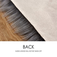 Shaggy Carpet Wool Faux Fluffy Mats Artificial Sheepskin Hairy Mat Love Heart Rugs NO Lint Carpet For Living Room-Bath Mat and Rug-Golonzo