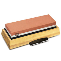 Knife Sharpening Honing Stone - 3000 & 8000 Grit Double Sided-Knife Sharpener-Golonzo