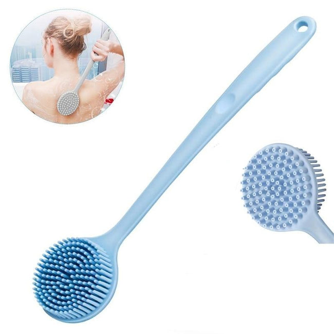 Double Side Bath Body Brush Long Handle Massage Shower-Scrub Brushes-Golonzo