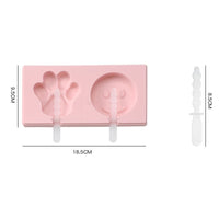 Silicone Ice Cream Mold with Cover Animals Shape Jelly Form Maker-Kitchen Slicers-Golonzo