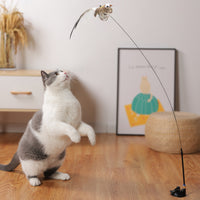 Simulation Bird Interactive Cat Toy Stick-Cat Toys-Golonzo