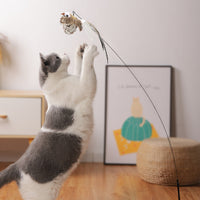 Simulation Bird Interactive Cat Toy Stick-Cat Toys-Golonzo