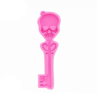 Skull key silicone mold, Skeleton Key for Fondant, Chocolate , Clay, Resin, Crafts or Food Mold-Kitchen Slicers-Golonzo
