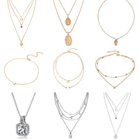 Small Choker Pendant Necklace for Women-Necklaces-Golonzo