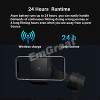 Snoppa Atom 3 Axis Foldable Pocket Sized Handheld Gimbal Stabilizer for iPhone Smartphone GoPro & Wireless Charging PK Smooth Q2|Stabilizers-Stabilizers-Golonzo