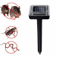 Solar Power Ultrasonic Sonic Mouse Mole Snakes Pest Rodent Repeller-Animal Repeller-Golonzo