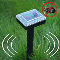 Solar Power Ultrasonic Sonic Mouse Mole Snakes Pest Rodent Repeller-Animal Repeller-Golonzo