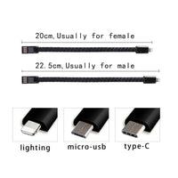 PREMIUM LEATHER CHARGING USB BRACELET - For iPhone/Android-mobile phone accessories-Golonzo