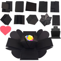 Square DIY Surprise Love Explosion Box Gift for Anniversary-Gift Bags-Golonzo