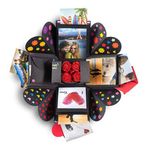 Square DIY Surprise Love Explosion Box Gift for Anniversary-Gift Bags-Golonzo