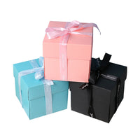 Square DIY Surprise Love Explosion Box Gift for Anniversary-Gift Bags-Golonzo