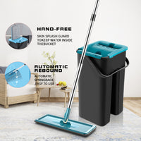 Hand Free Squeeze Mop with Bucket-Mops-Golonzo