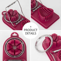 Stainless Egg Slicer-Kitchen Slicers-Golonzo