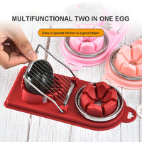 Stainless Egg Slicer-Kitchen Slicers-Golonzo