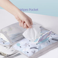Portable Baby Changing Mat Foldable Washable Waterproof-Changing Mat & Tray Covers-Golonzo