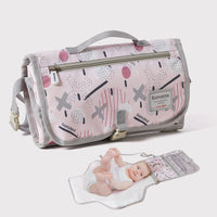 Portable Baby Changing Mat Foldable Washable Waterproof-Changing Mat & Tray Covers-Golonzo