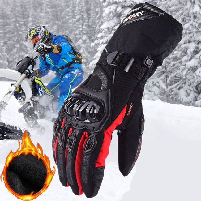 Winter Motorcycle Gloves with Touch Screen Function-Motorcycle Gloves-Golonzo