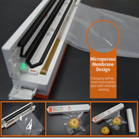 Food Vacuum Storage Bags 12+15+20+25+28cm*500cm 5 Rolls/Lot-Vacuum Sealer-Golonzo