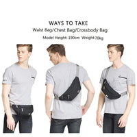 Waist Bag Pack Scratchproof/Waterproof Anti-tearing for Travel-Waist Packs-Golonzo