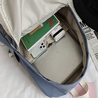 Women's Cute School Backpack with Doll Decoration-Backpacks-Golonzo