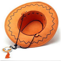 One Piece Portgas D Ace Cowboy Hat Cosplay-Hats-Golonzo