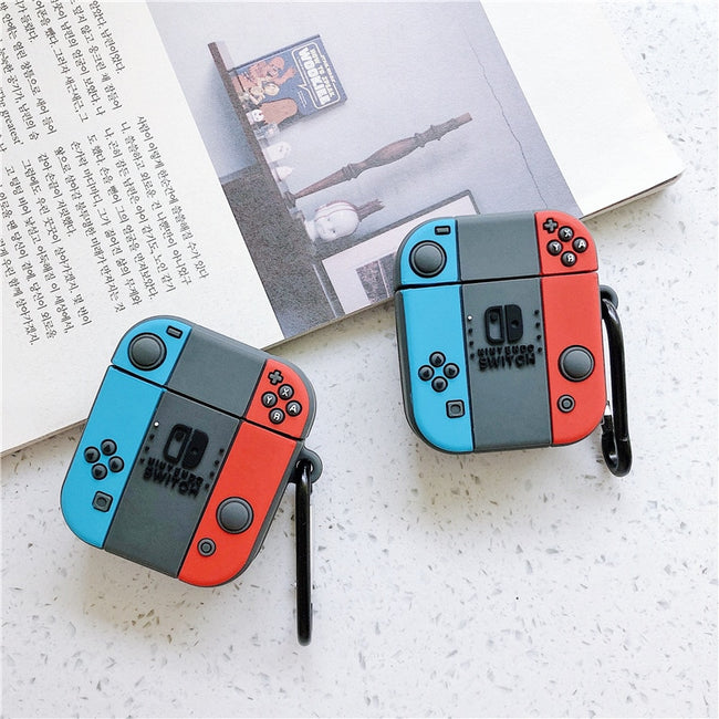 Nintendo Switch Style Silicone Protective Case For Airpods-Bluetooth Earphones & Headphones-Golonzo