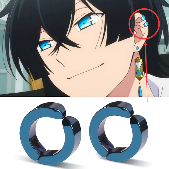 The Case Study of Vanitas Stainless Steel Ear Bone Clip for Cosplay-Ear Clip-Golonzo