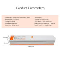 Food Vacuum Sealer Packaging Machine With 15Pcs Bags-Vacuum Sealer-Golonzo