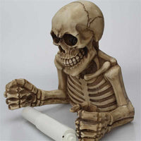 Skull Toilet Paper Holder-Toilet Paper Holders-Golonzo