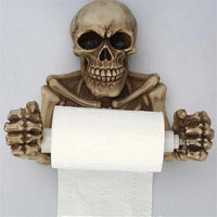 Skull Toilet Paper Holder-Toilet Paper Holders-Golonzo
