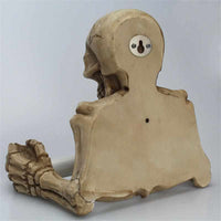 Skull Toilet Paper Holder-Toilet Paper Holders-Golonzo